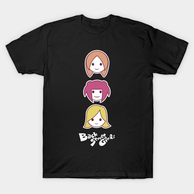 Back Street Idols T-Shirt by RetroFreak